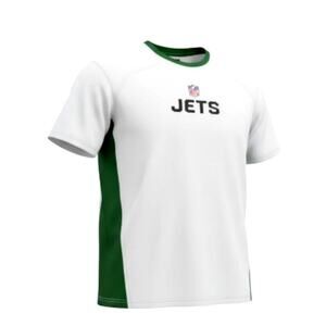 Reebok NY Jets NFL Mens Lightweight White & Green Football Jersey - Size: Large
